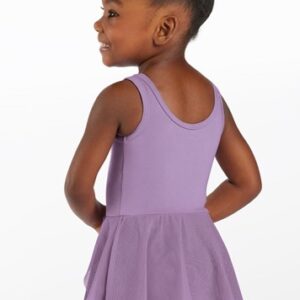 Purple Dance Dress with Snap Bottom