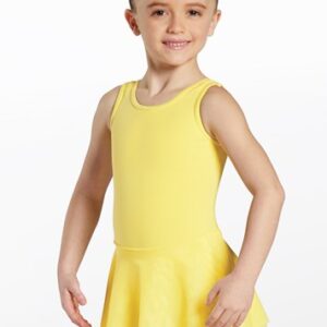 Yellow Cotton Tank Dress