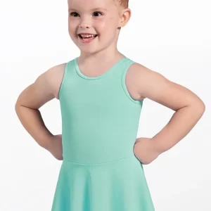 Green Tank Dance Dress