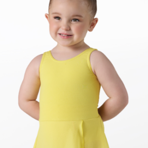 Diamond Yellow Tank Dress with Keyhole